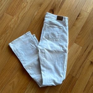 American eagle skinny kick white jeans